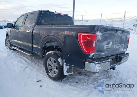 2022 Ford F150 Supercrew из США, поврежденный, VIN 1FTFW1E89NFA83607